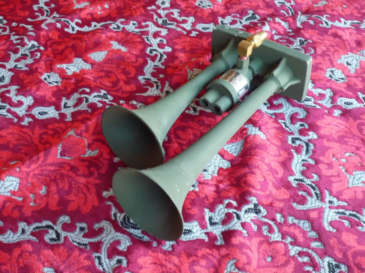 エアーホーン スイッチ　チャック　米軍ホーン　ハードレー　スパルトン　ヤンキーホーン