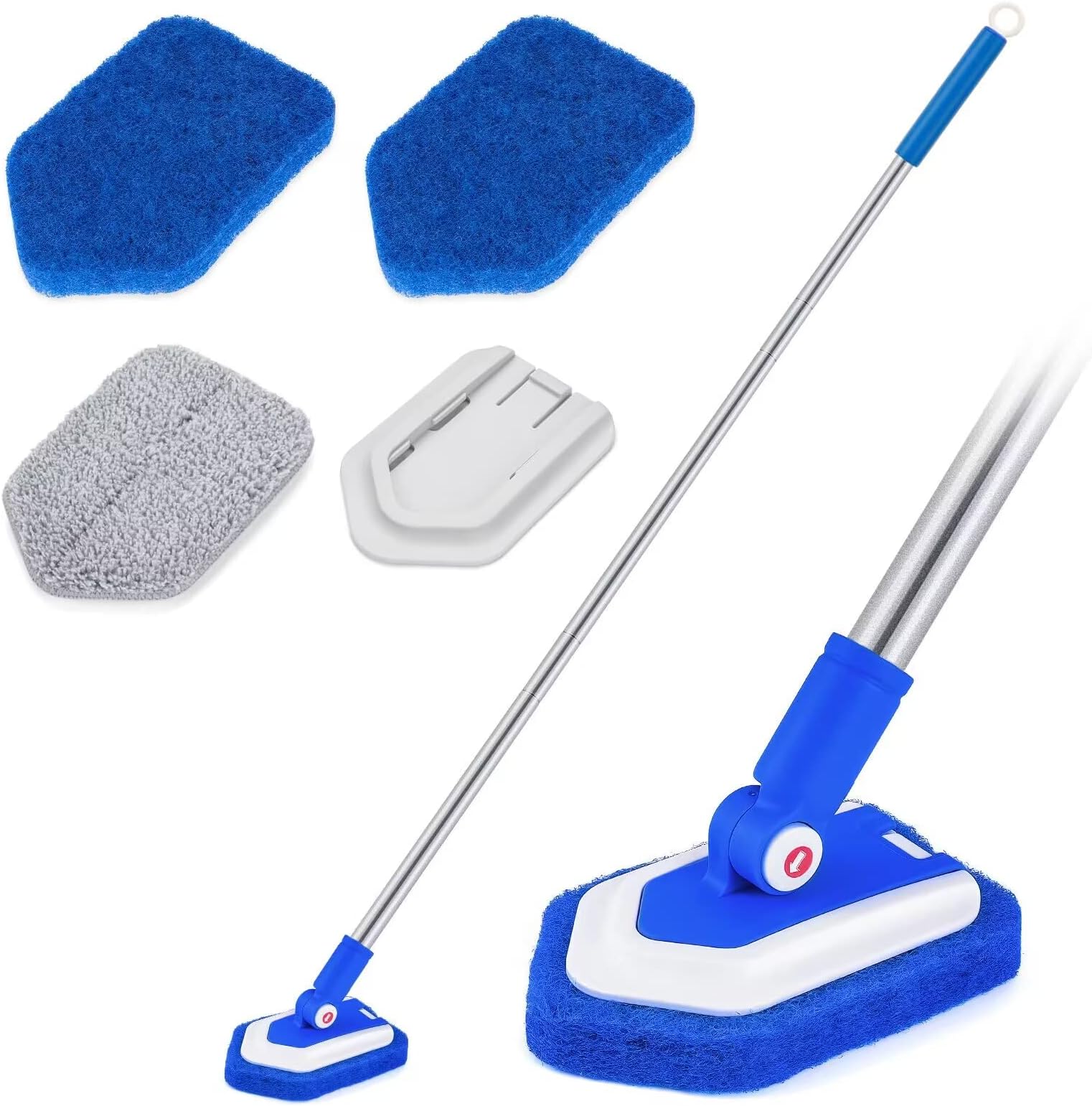 OXO Good Grips Extendable Tub & Tile Scrubber, Multicoloured, 42