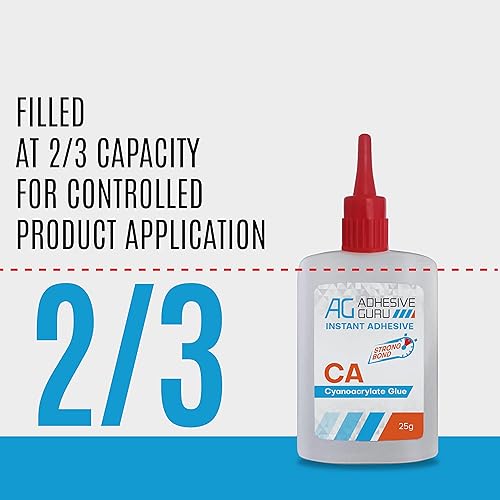 Miniatura 9 de Adhesive Guru CA Glue Accelerator Spray (6.75 fl oz) Activador de aerosol para Super Pegamentos