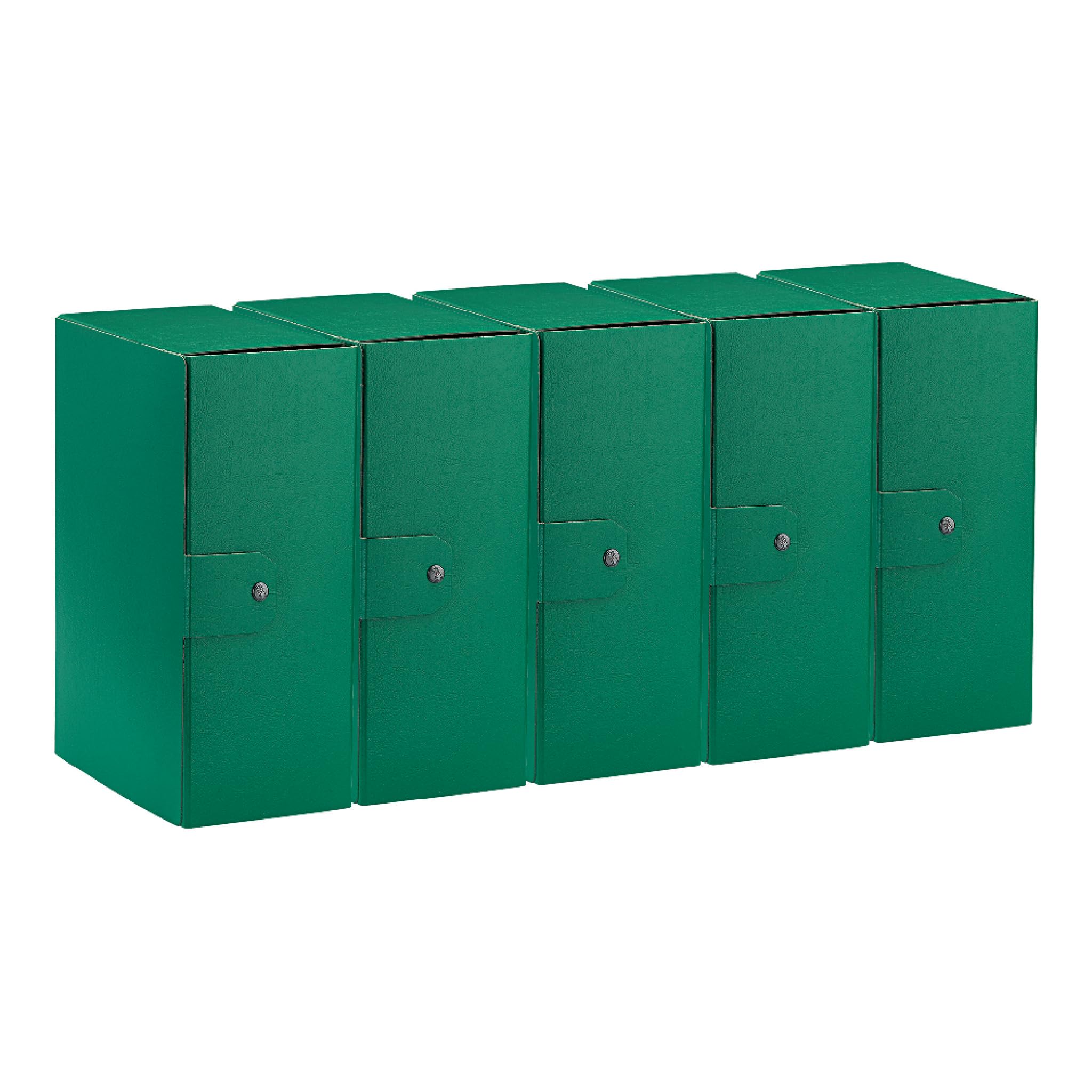 Esselte C35 EUROBOX 390335180 Project File Folder with Button Closure 25 x 35 cm Spine 15 cm Green Pack of 5