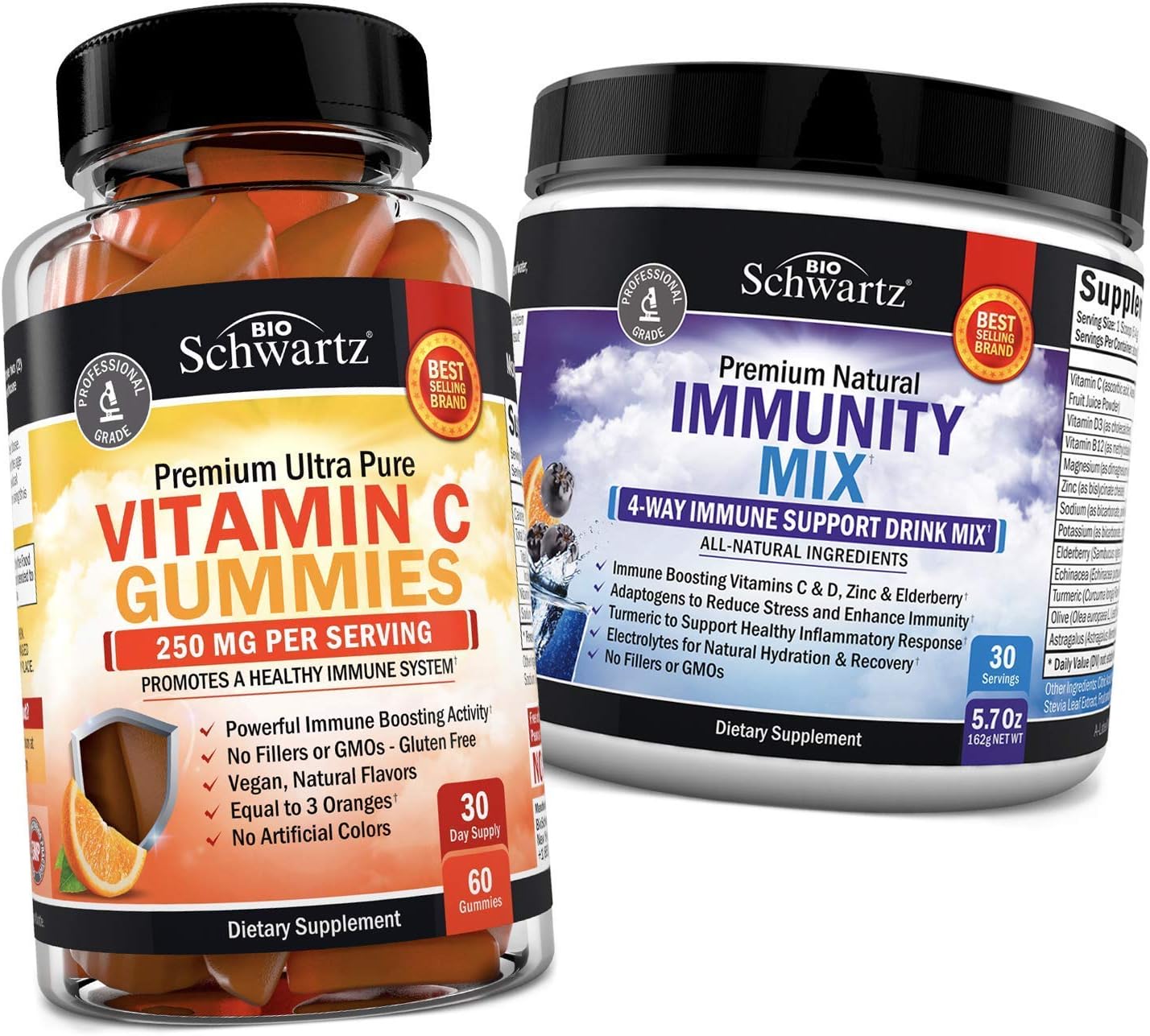 BioSchwartz Vitamin C Gummies 250MG Per Serving