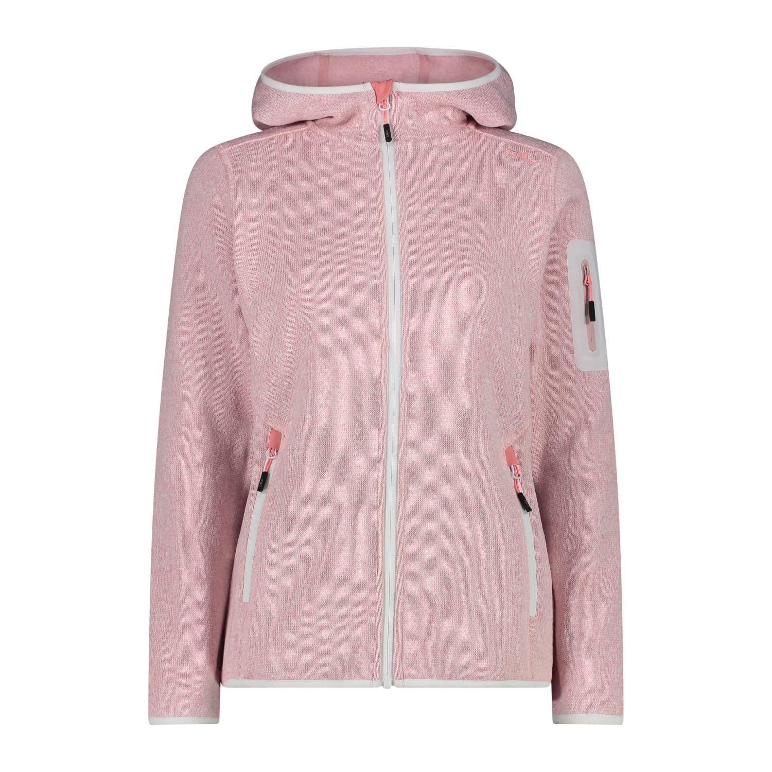 CMP Giacca In Knit-tech Da Donna Con Cappuccio Fisso Giacca Donna - 5