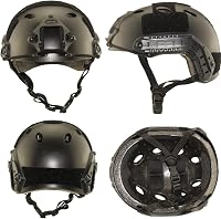 QMFIVE Airsoft Sisak Taktikai Fast Helmet Védőszemüveggel Paintball - De 3