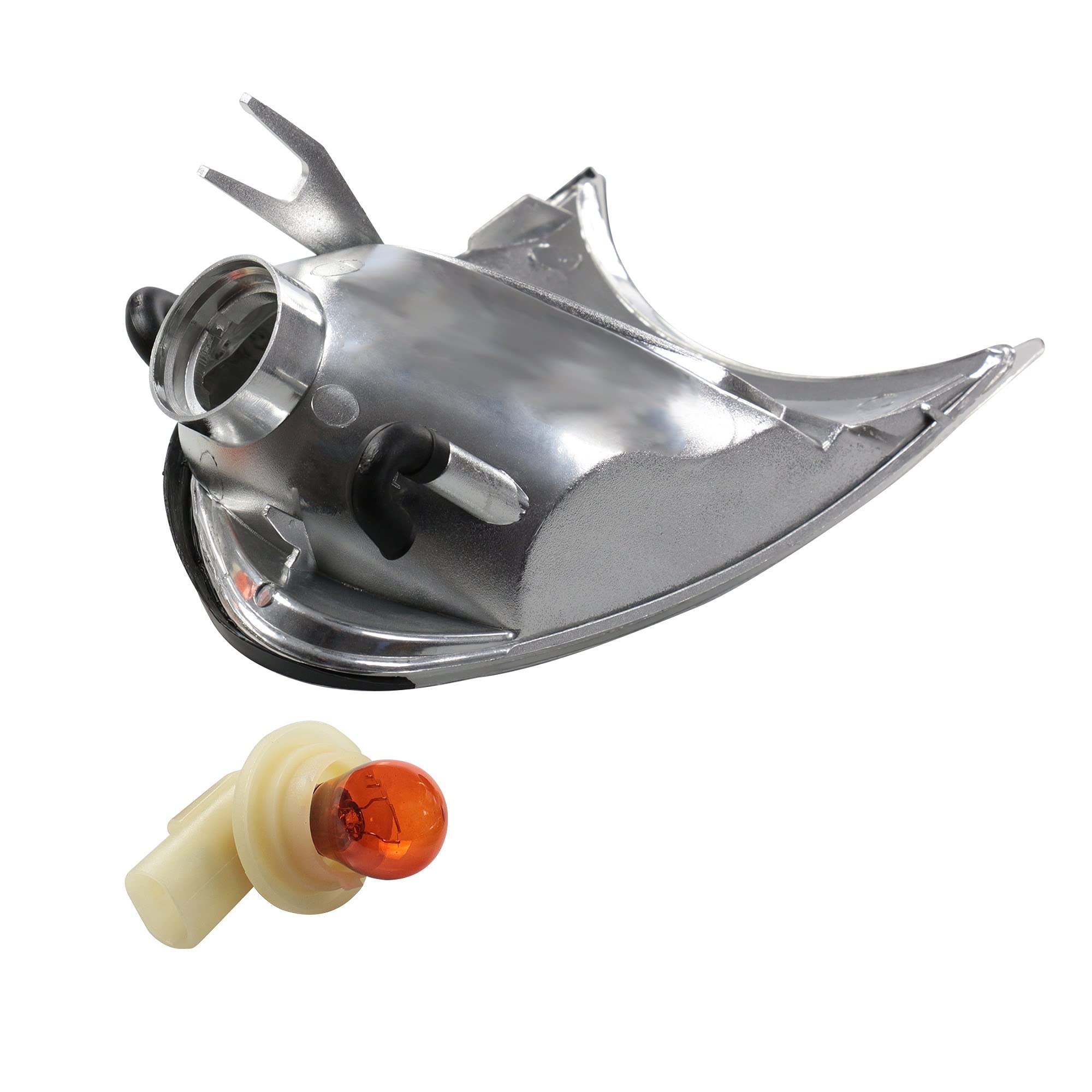 ATEC Germany 2x Clignotant avec support de lampe orange Clignotant latéral | Compatible avec: BMW 3 Cabriolet, 3 Coupe