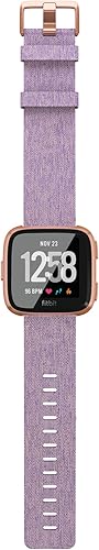 Miniatura 4 de Fitbit Versa Special Edition Smart Watch, tejido lavanda, talla única (correas S y L incluidas)