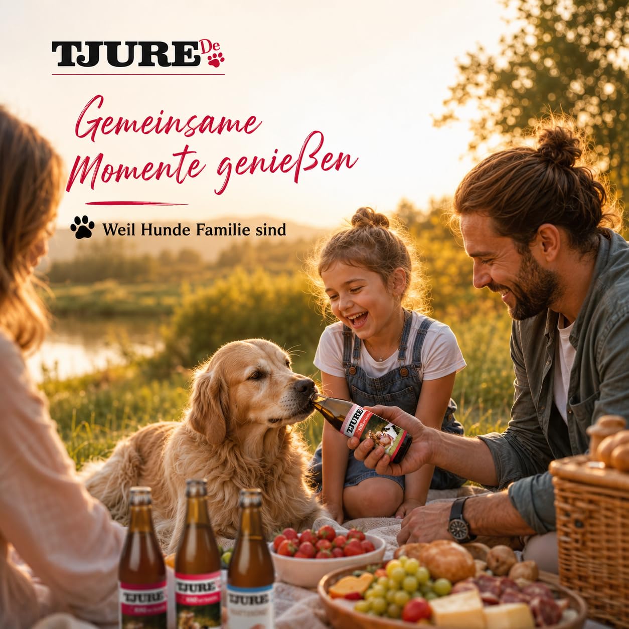 TJURE Hunde Smoothie All in One Paket | Huhn | Rind | Lamm | Moro | Geflügel | Pferd | 6 x 320ml | Als Topping & Snack für Hunde | Zutaten in Lebensmittelqualität | Getreidefrei | Made in Germany