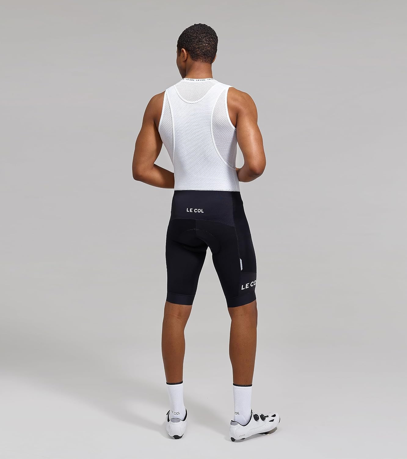 LE COL Men's Sport Bib Shorts II | Padded Chamois Cycling Shorts with Gel Inserts | XS - 3XL