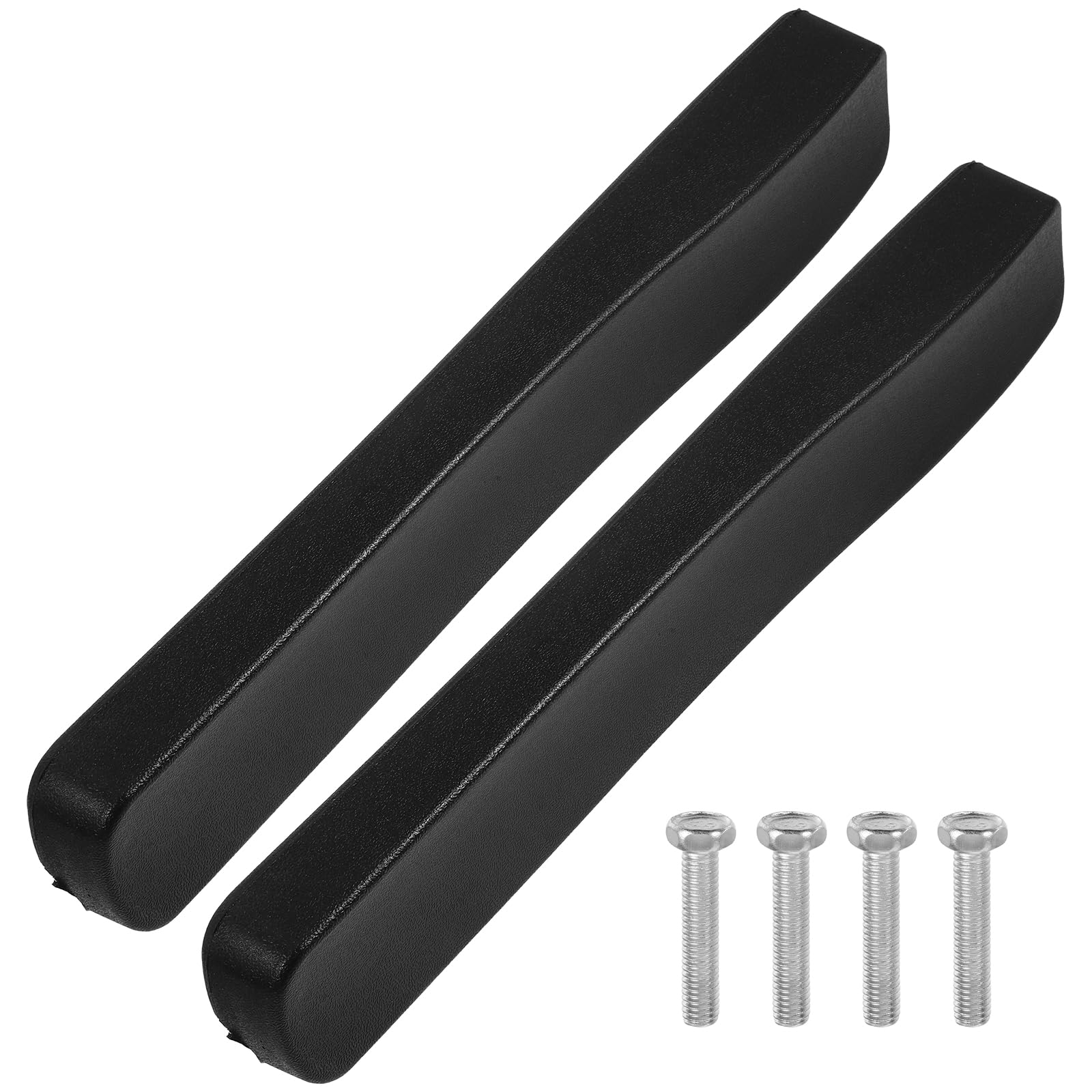 ibasenice 1par Reposabrazos para Silla de Ruedas Acolchado de Espuma Pu Cómodo Resistente al Agua y Fácil de Limpiar Almohadillas de Reemplazo Ergonómicas para Descanso de Codo Instalación