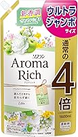 【大容量】 ソフランアロマリッチ ソフラン アロマリッチ エリー (ナチュラルブーケアロマの香り) 液体 柔軟剤 詰め替え ウルトラジャンボ 1600ml