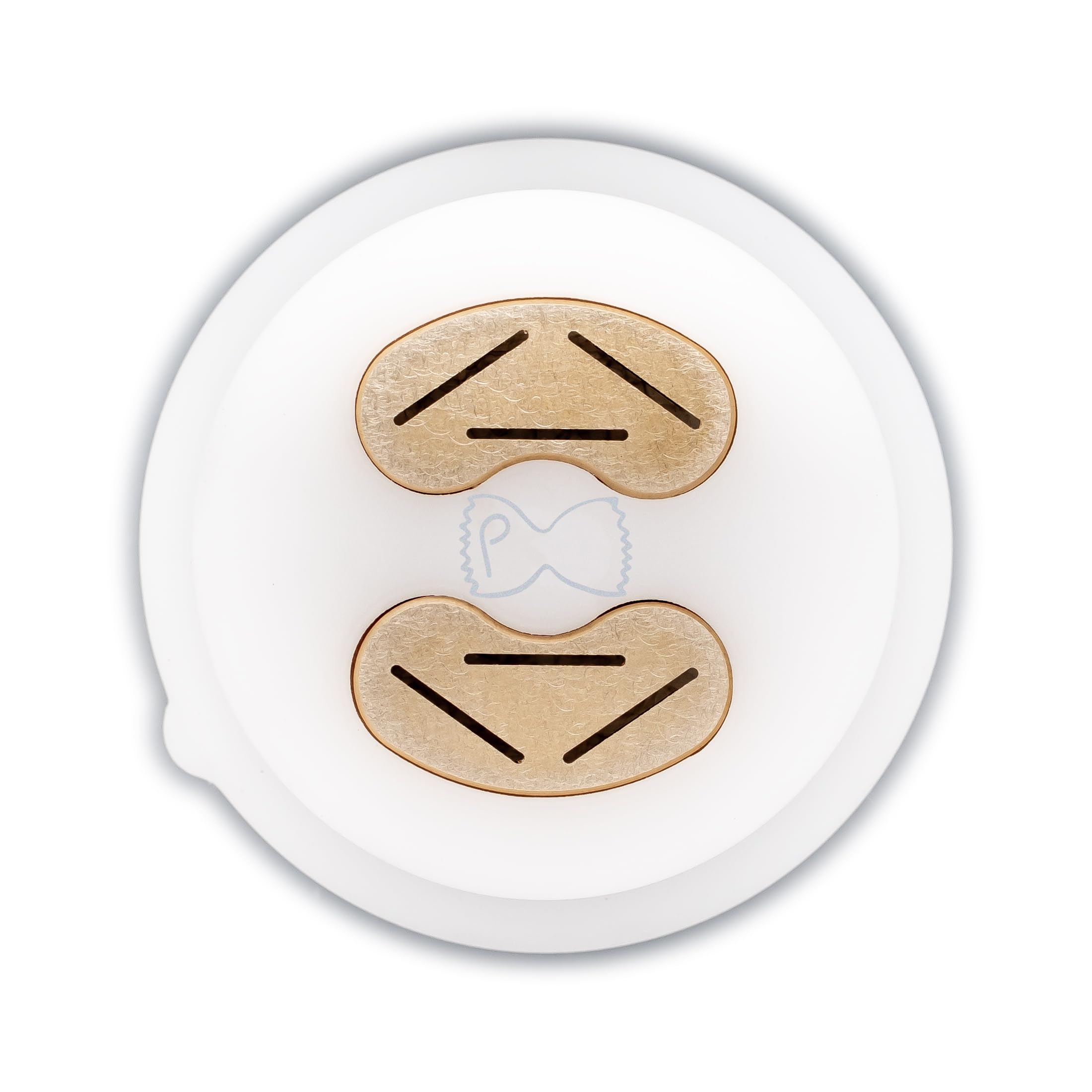 Pastidea - Trafila in bronzo e POM Pappardelle 15mm compatibile con Philips Pasta Maker Avance e Serie 7000