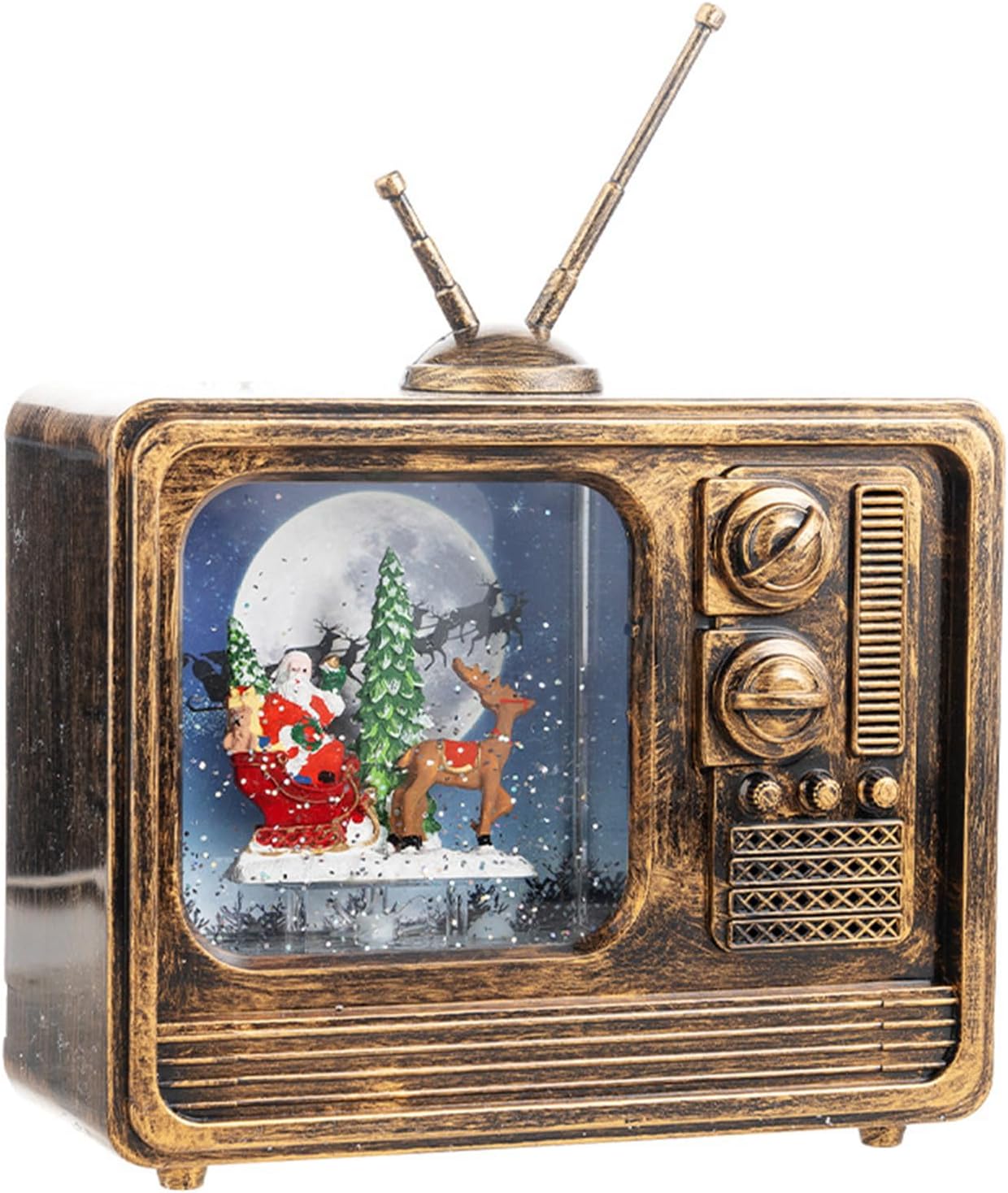 Amazon.com: Ochine 10 Inch Christmas Snow Globes Lantern Christmas ...