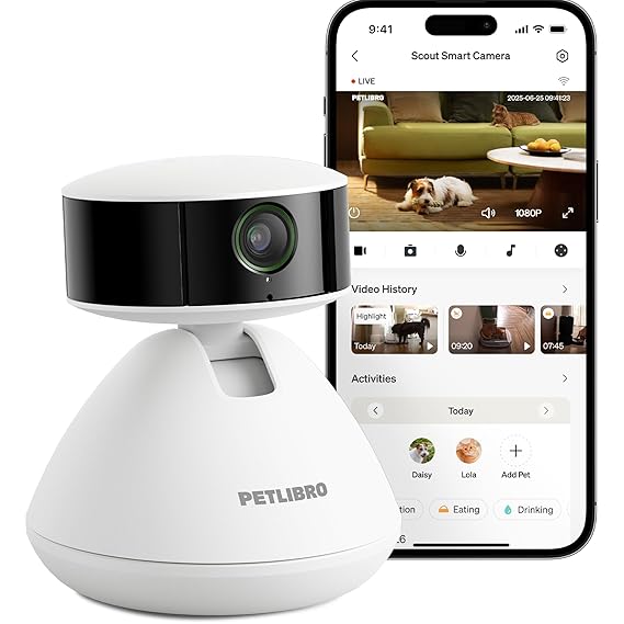 PETLIBRO AI Dog Camera Pet Camera Indoor with Phone App