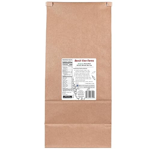 Miniatura 10 de Bayas orgánicas de trigo rojo duro - 24 libras