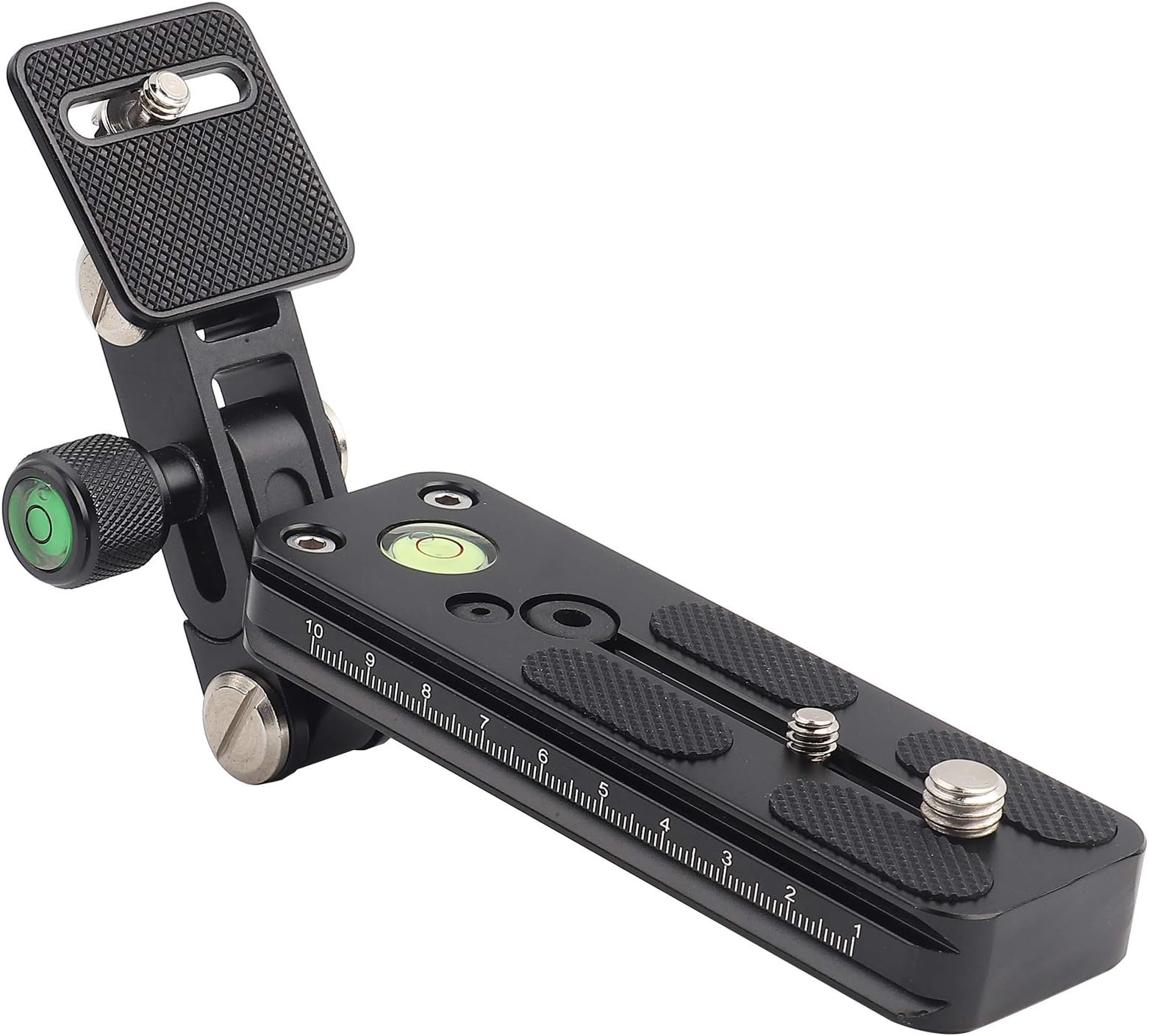 Telephoto Lens Support Bracket, Quick Release Plate Long Focus Camera Support Stand Holder for Tripod Ball Head DSLR Camera Photography(F120-38)