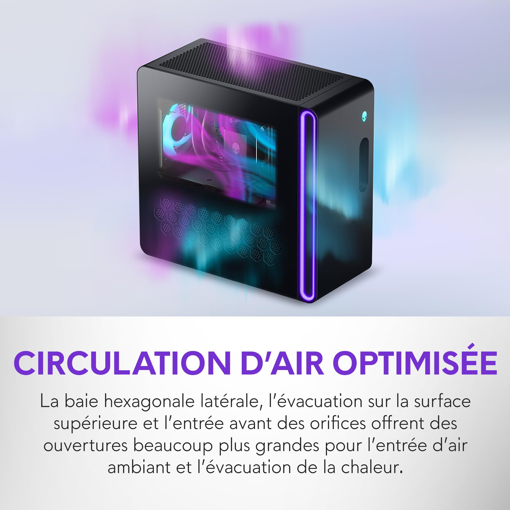 Alienware Aurora Ordinateur de Bureau Gaming, Intel Core Ultra 7 265KF