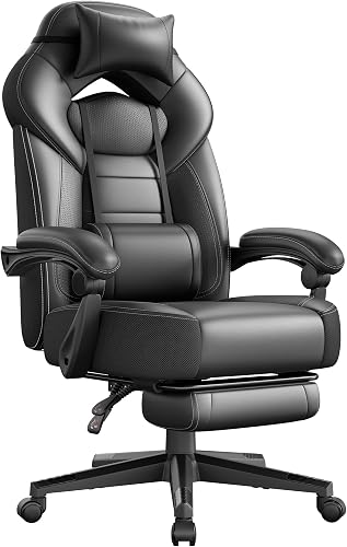 SONGMICS - Ergonomic Gaming Chair - Office Chair with Tel…