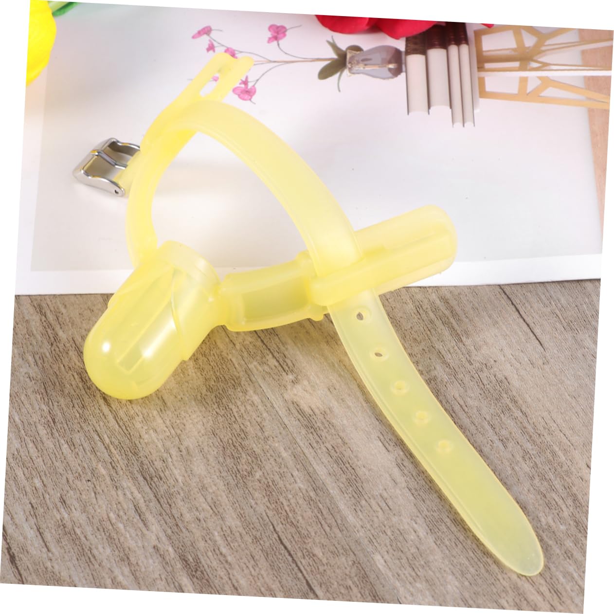 Kisangel Eat Finger Cots Thumb Sucking Stopper for Boys and Girls Safe Comfortable Bite Thumb Guard Finger Cots for Boy Girl Light