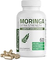 Vista 1 de Bronson Moringa Cápsulas extra fuertes Moringa Oleifera en polvo, 60