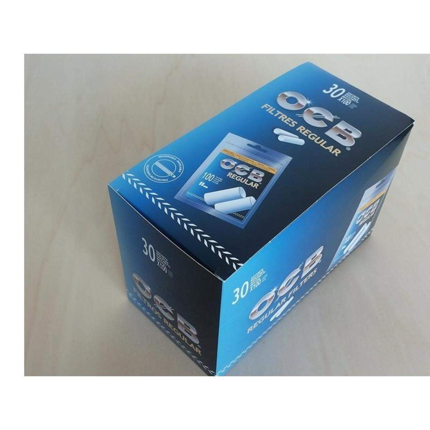OCB Lot de 100 filtres rotatifs standard - 7,5 mm - 15442
