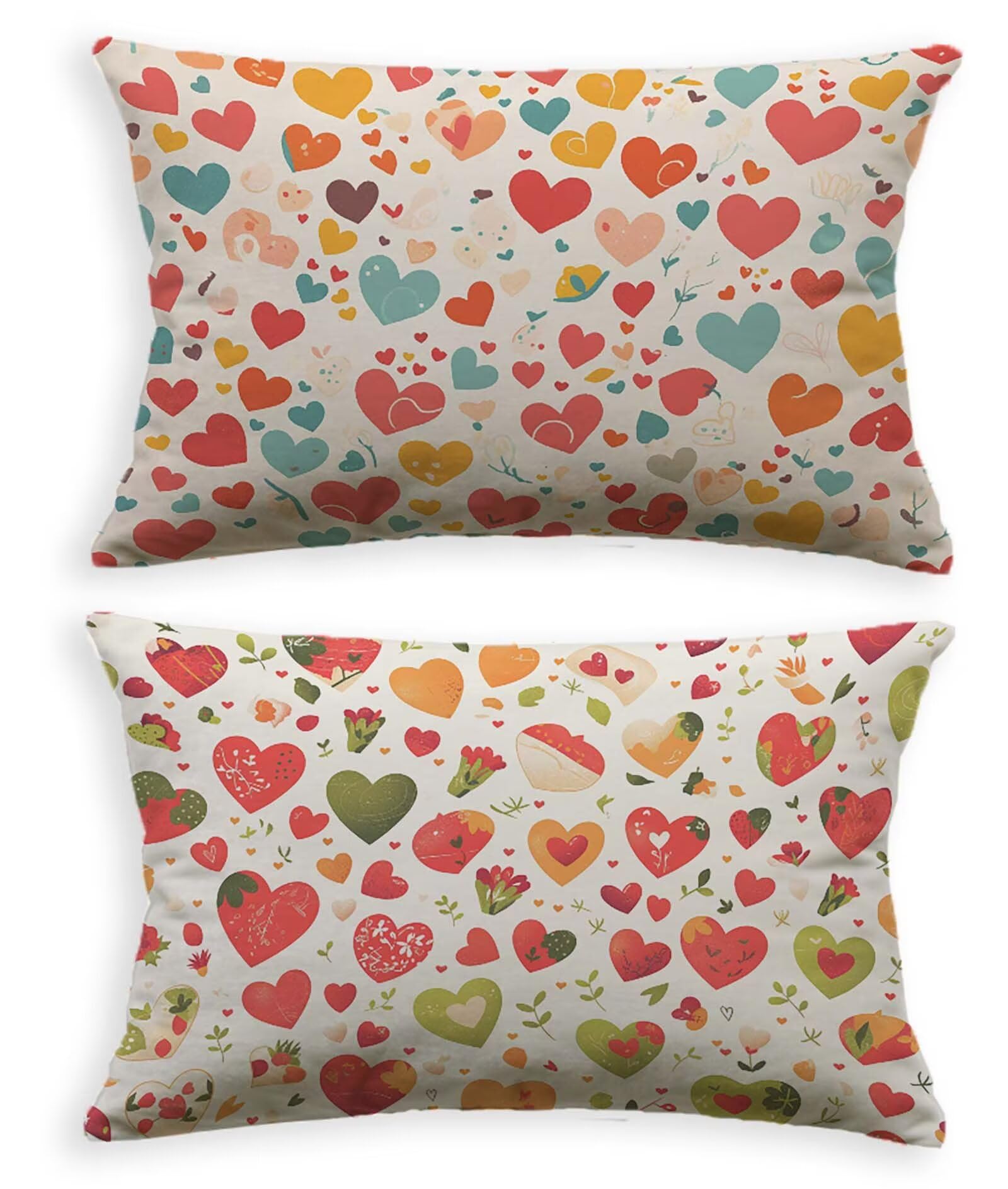 Taie oreiller 40x80 rectangulaire en velours pour une décoration de chambre cosy