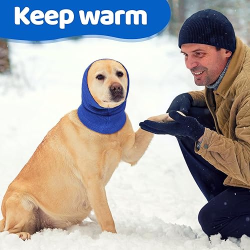 Miniatura 6 de 3 piezas de cubierta silenciosa para las orejas de perro, sin sacudidas, capucha calmante para perro, diadema para orejas para reducir el ruido,