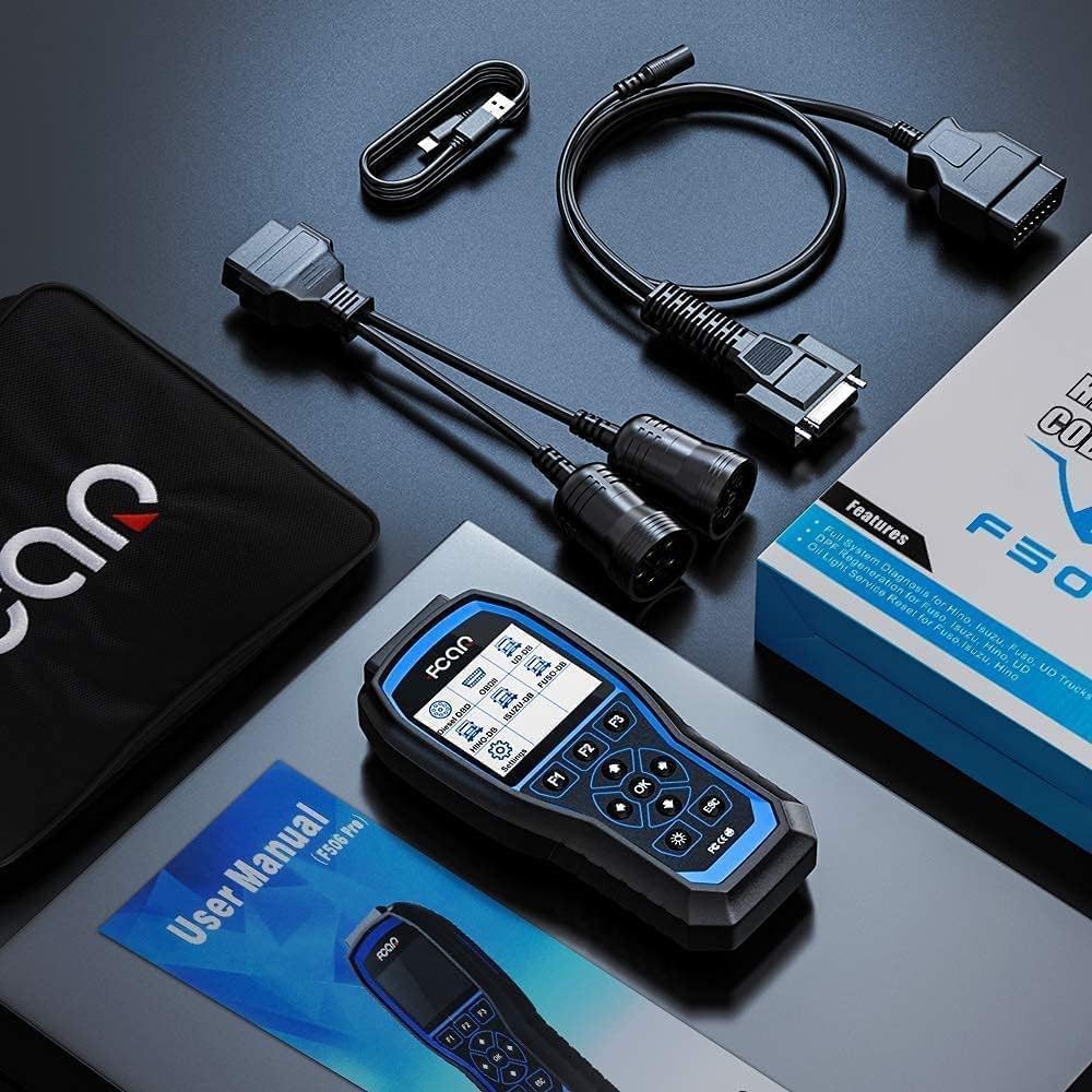 FCAR F506 Pro Package Contents