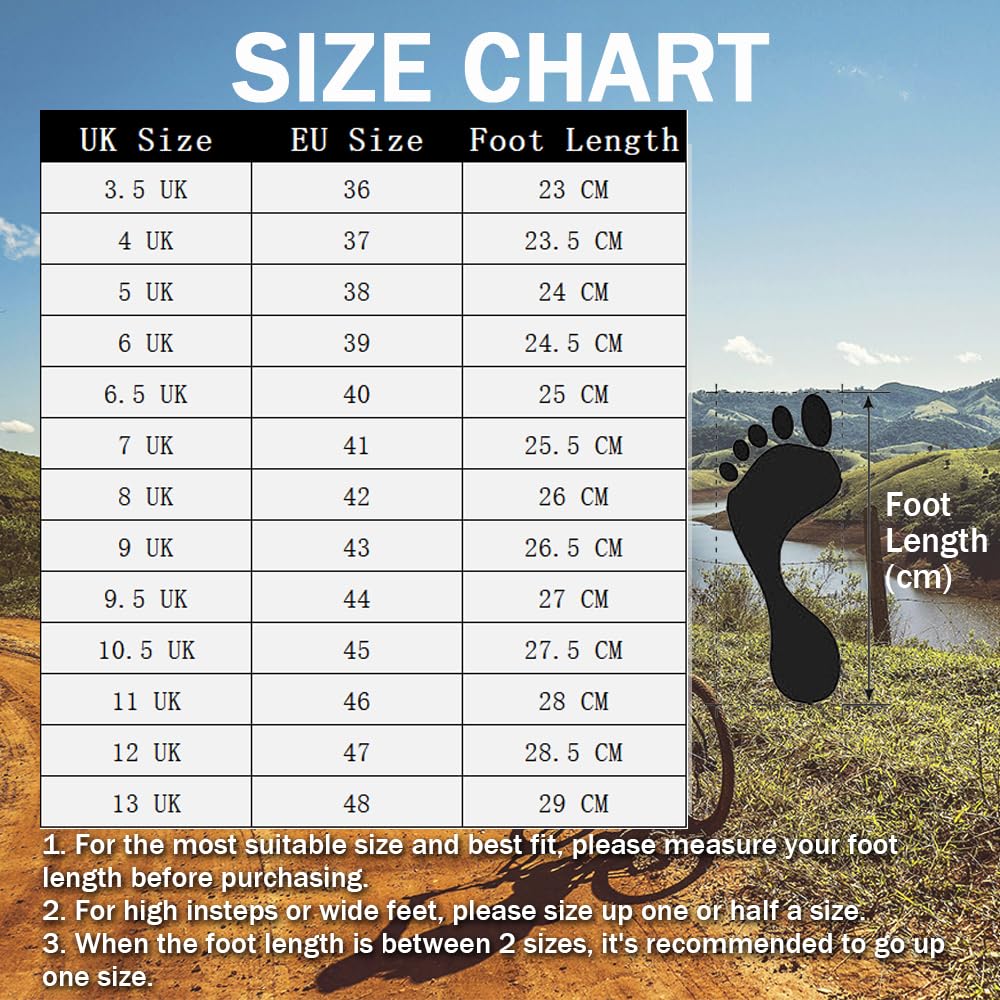 Fansu Zapatillas de Ciclismo para Hombre Mujer, Unisex MTB Zapatos Bicicleta de Carretera Cordones Giratorios Exterior Compatibles SPD & SPD-SL Zapatillas de Bicicleta con Look Lock Tabs 36-47 EU