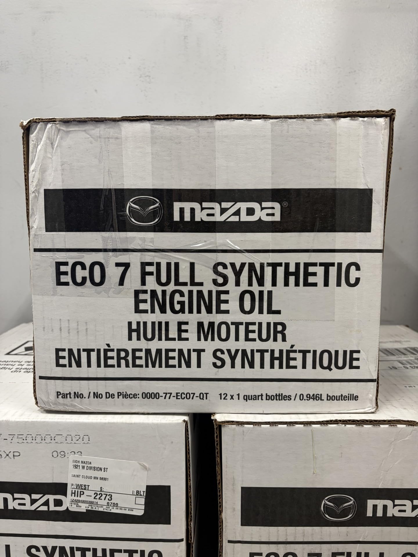 油と米 Amazon.com: 12PK MAZDA FULL SYNTHETIC 0W-20 GF-6 WITH MOLLY ENGINE