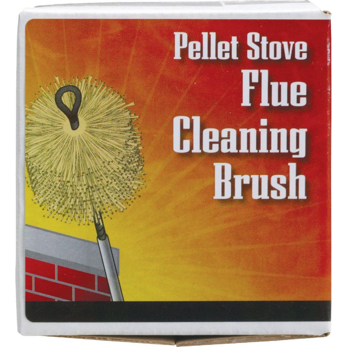 MEECO'S RED DEVIL Pellet Stove Cleaning Brush - 4in. Fiber, Model# 84333