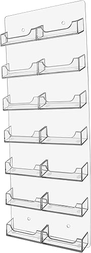 Miniatura 9 de Marketing Holders Tarjetero de pared con accesorios para colgar para tarjetas de regalo o citas de 3.5 x 2 pulgadas, convención, bienes raíces