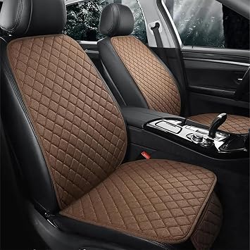 Car Seat Covers for Nissan Qashqai J11 2. Gen 2015-2020, Full Set Front Rear Seat Cushion Protector Waterproof Nonslip All-Weather Protection Interior Accessories, E/Coffee