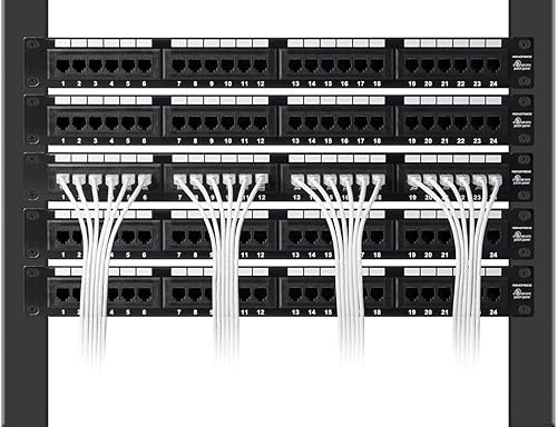 Miniatura 6 de Monoprice Cable de conexión a nivel de componente negro Cat6 de 1 pie UTP 28AWG 550MHz de cobre puro sin enganches RJ45 SlimRun Series Ethernet Cable