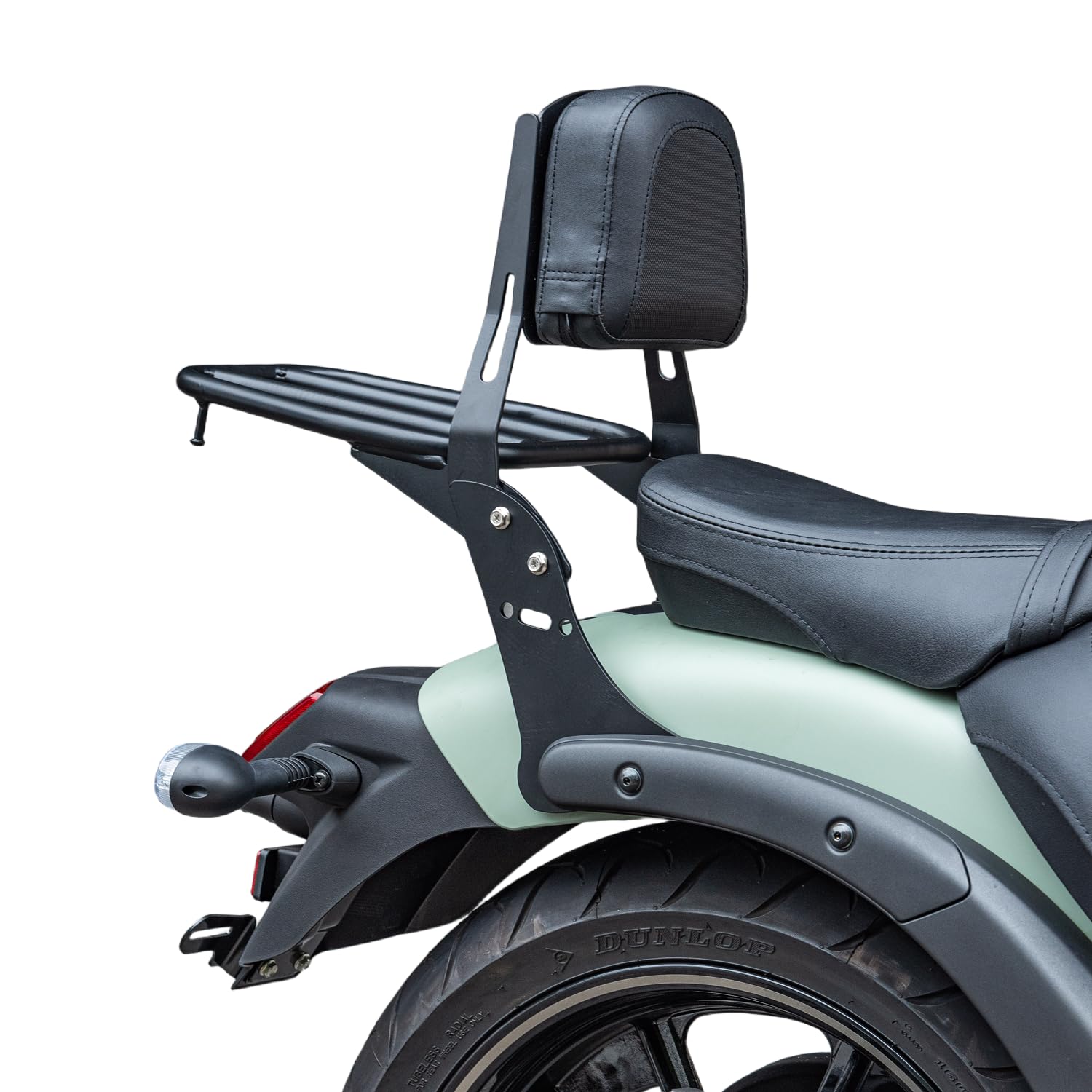 Sissy Bar - Schienale posteriore per moto, rimovibile, compatibile con Vulcan S 650 VN650 EN650 2015-2022 16 17 18 19 20 21