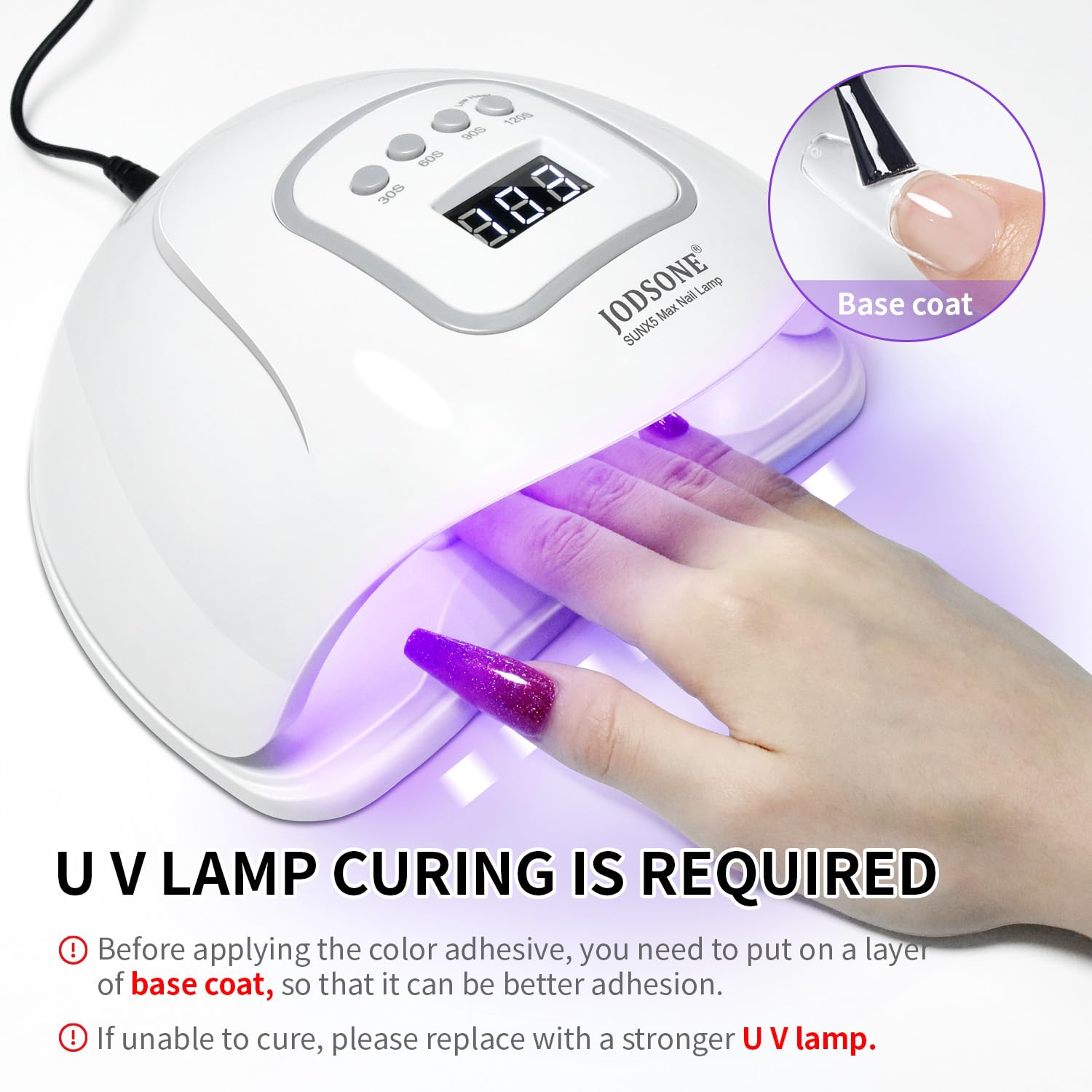 JODSONE Gel Nail Polish 10ml Red Nail Polish Art Design Manicure Salon DIY At Home Soak Off U V LED Gel Polish Nail B03