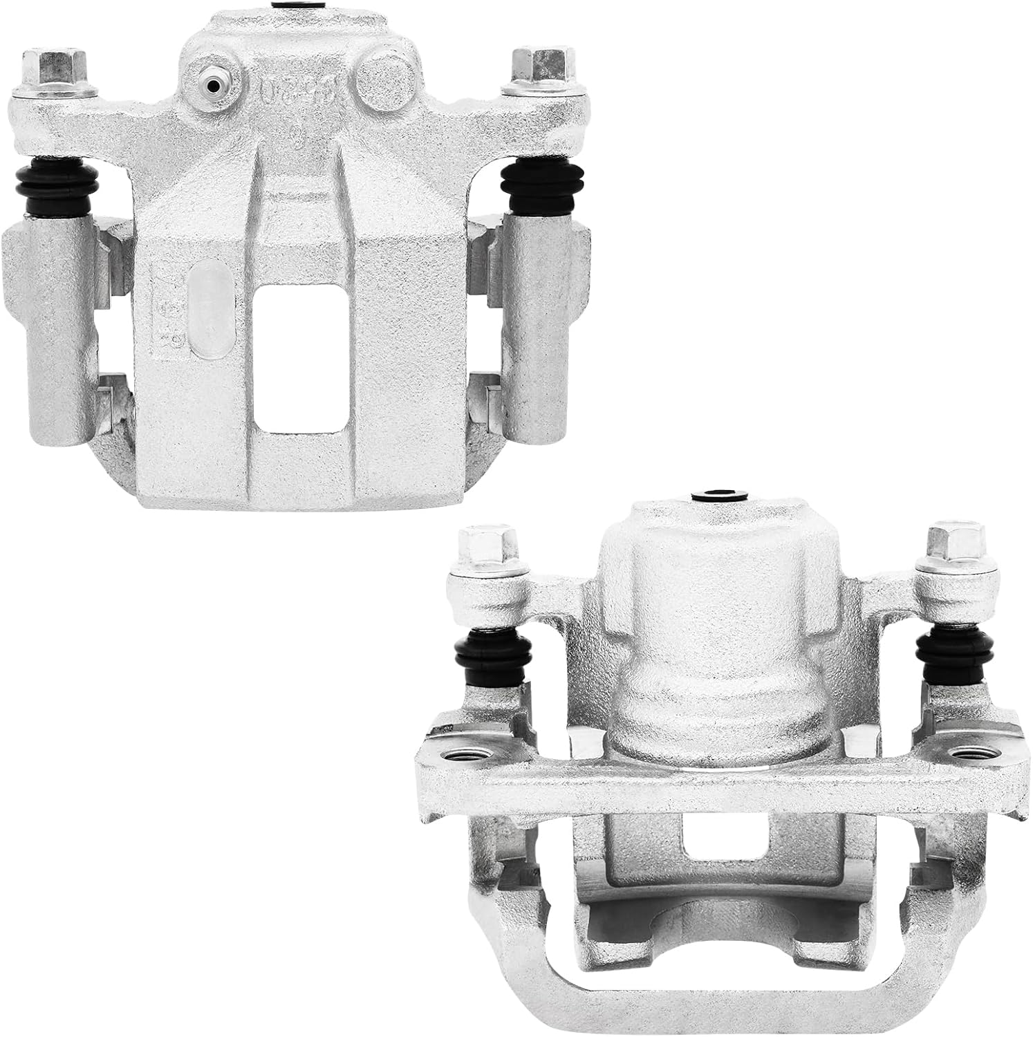 ECCPP 19B3437 19B3436 Rear Driver & Passenger Side Brake Caliper Assembly with Bracket Fit For Nissan Rogue 2008-2013 For Nissan Rogue Select 2014-2015 2pcs