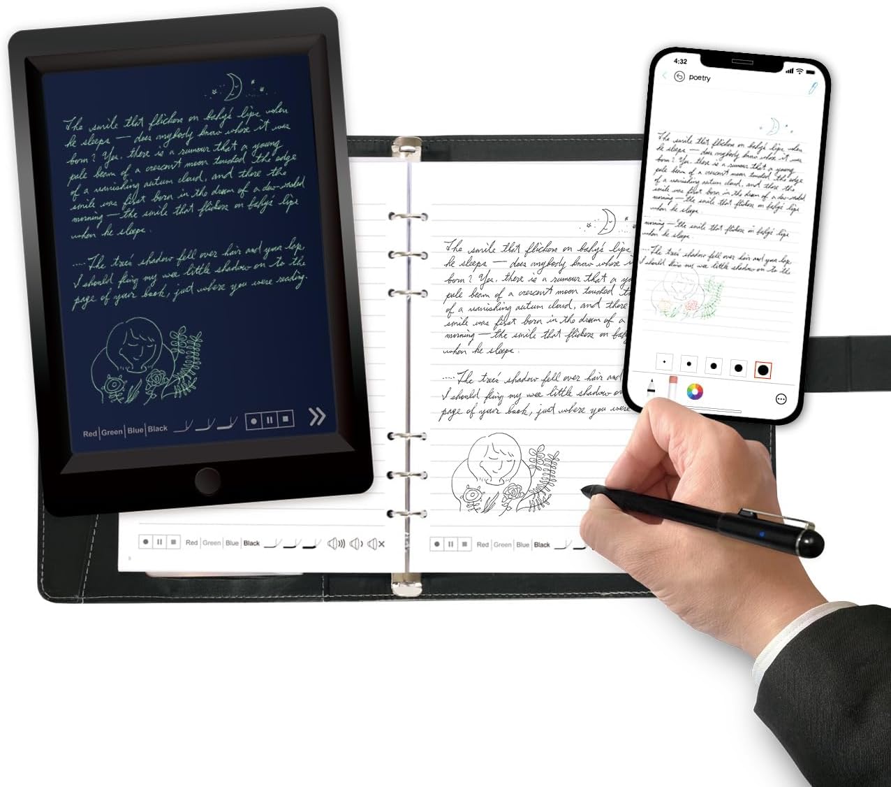 Digital Smart Pen Notebook