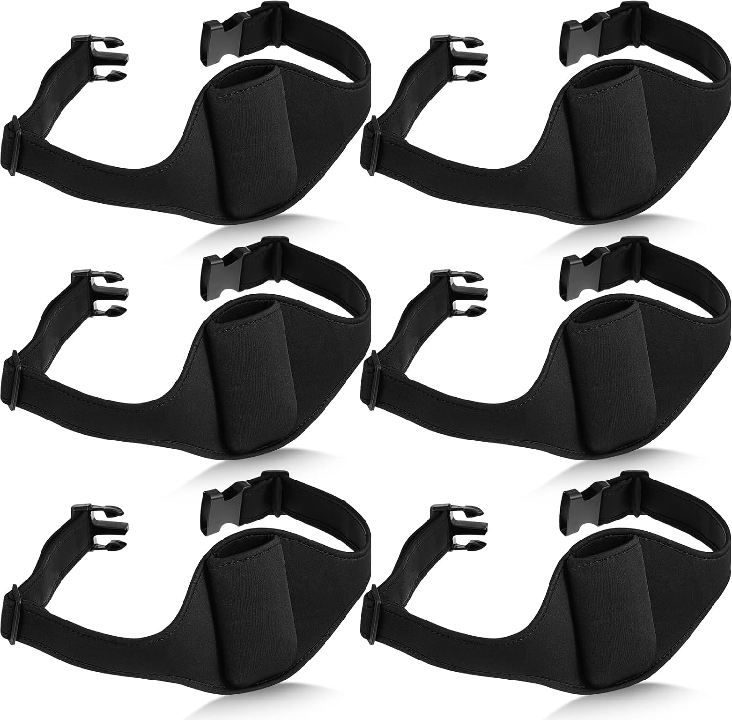 Mic Belt Mic Fitness Belt Adjustable Microphone Black