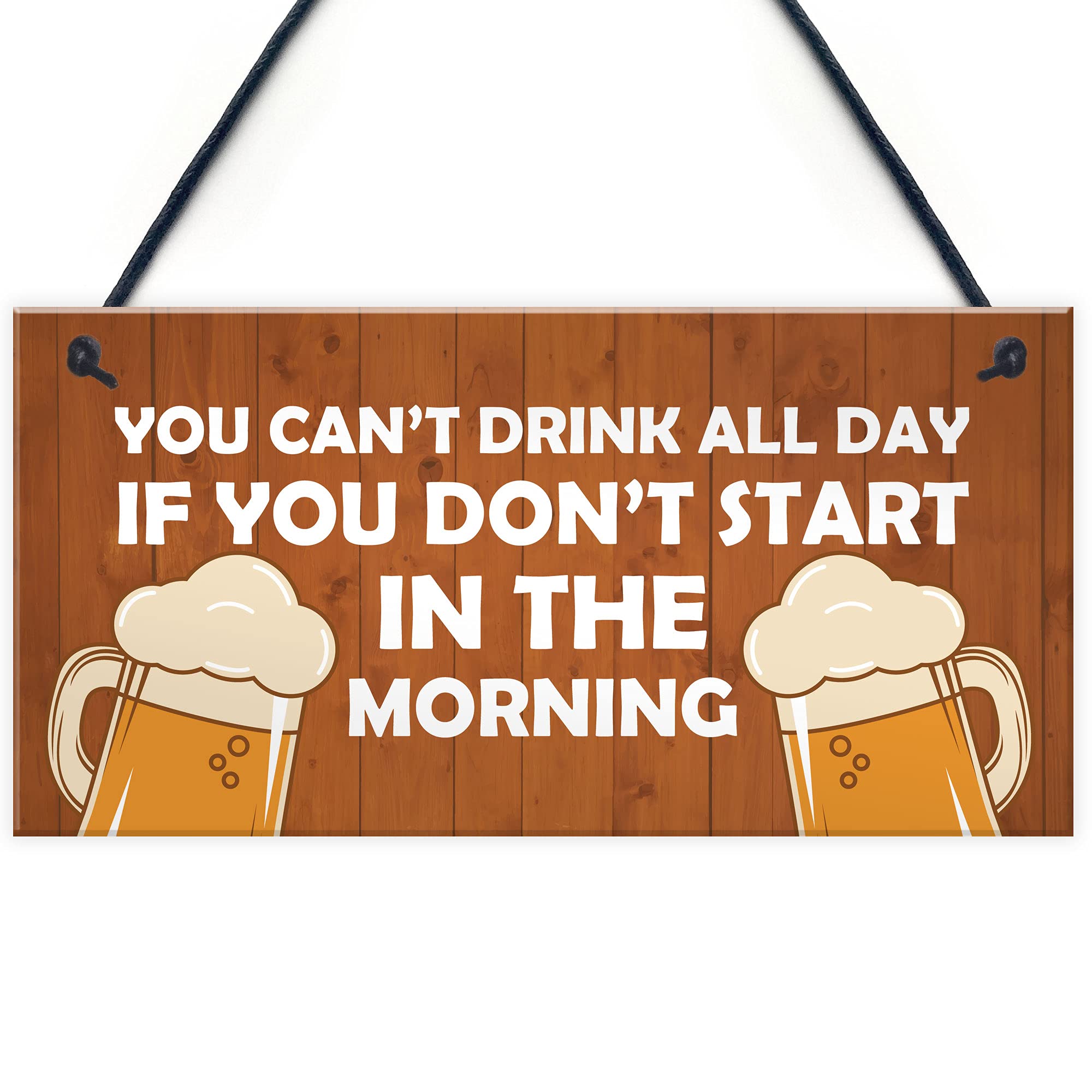 Novelty Home Bar Signs Hanging Door Wall Sign Bar Pub Plaque Beer Sign Gift