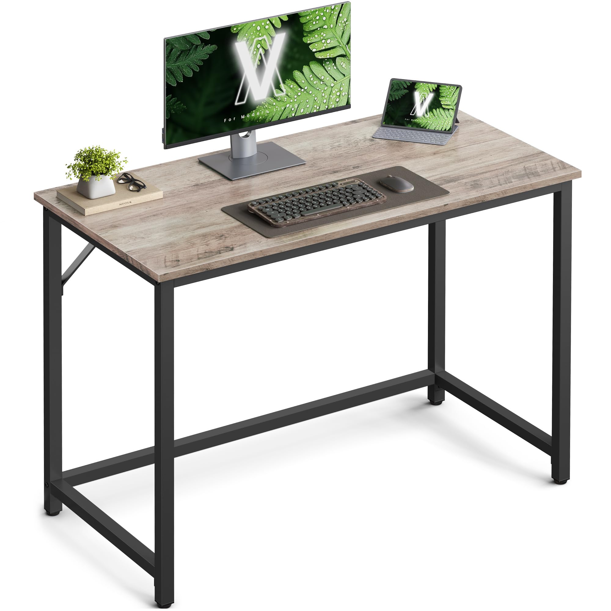 Amazon.com: VASAGLE Computer Desk, Gaming Desk, Home Office