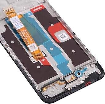 A-MIND for Oppo A96 4G/Realme 8i/Realme 9i /Realme Narzo 50 Screen Replacement Touch Digitizer LCD Display Full Assembly Repair Kits,with Tools(with Frame)