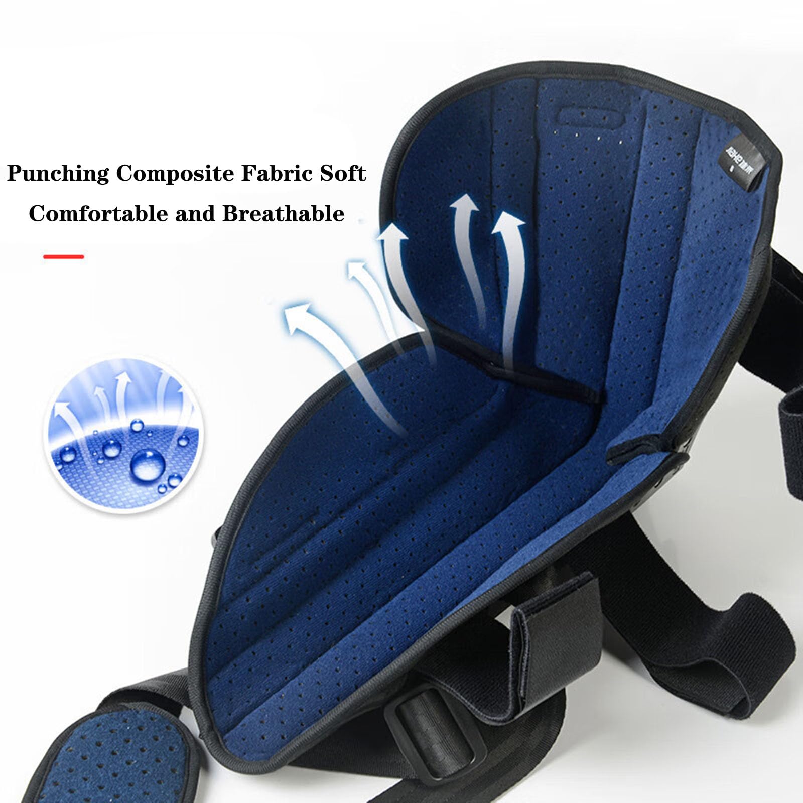 SFKLYU Eslinga del Brazo Inmovilizador de Hombro Soporte del Manguito Rotador Soporte del Inmovilizador del Codo Soporte para Lesiones del Manguito Rotador, Soporte para Brazo, Muñeca, Codo,L