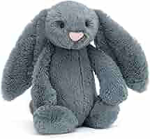 ぬいぐるみ  small Bashful Dusky Blue Bunny Amazon.co.jp: Jellycat Bashful Dusky Blue Bunny ぬいぐるみ M