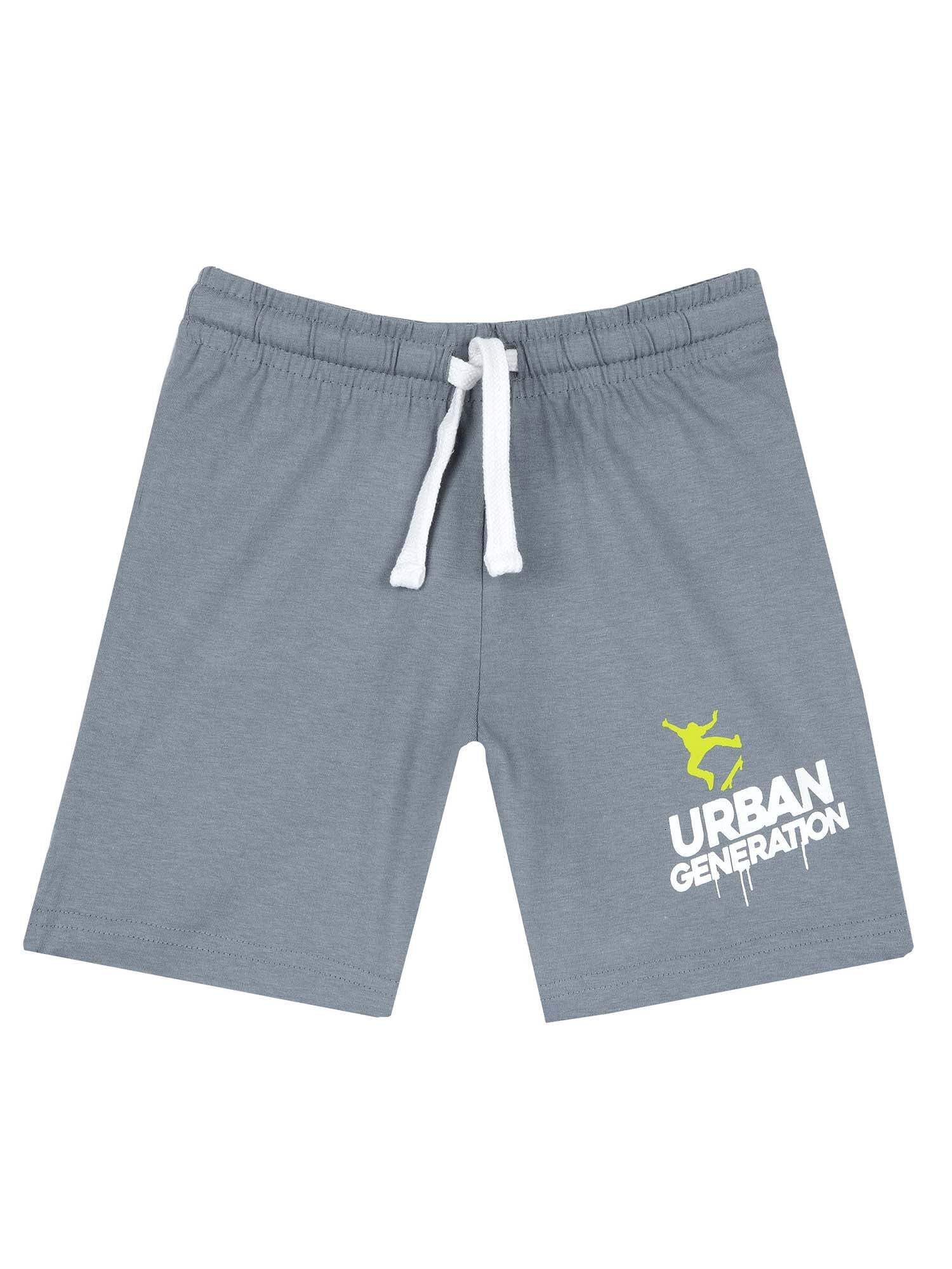 Chicco, Shorts für Jungen mit Neondetails, Grau
