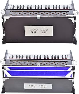 SG Musical - Harmonium - 39 kEYS- 7 Stopper, Two Fold Bellow, 39 Key, Fine Tuned, Harmonium ( Harmonium Student/Kirtan/Bhajan) - 009