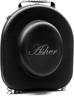 New York Travel Hat Box | Hard Hat Holder for Fedora, Straw, Panama, Boater & Baseball Hats | Sleek Hat Storage Case Easily Straps to Suitcase or Carried on Shoulders
