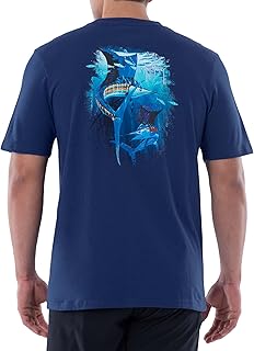 Guy Harvey Men’s Short Sleeve Cotton Graphic T-Shirt