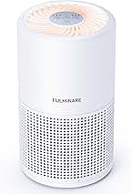 Air Purifiers for Bedroom, FULMINARE H13 True HEPA Air Filter, Quiet Air Cleaner With Night Light,Portable Small Air Purifier for Home, Office, Living Room