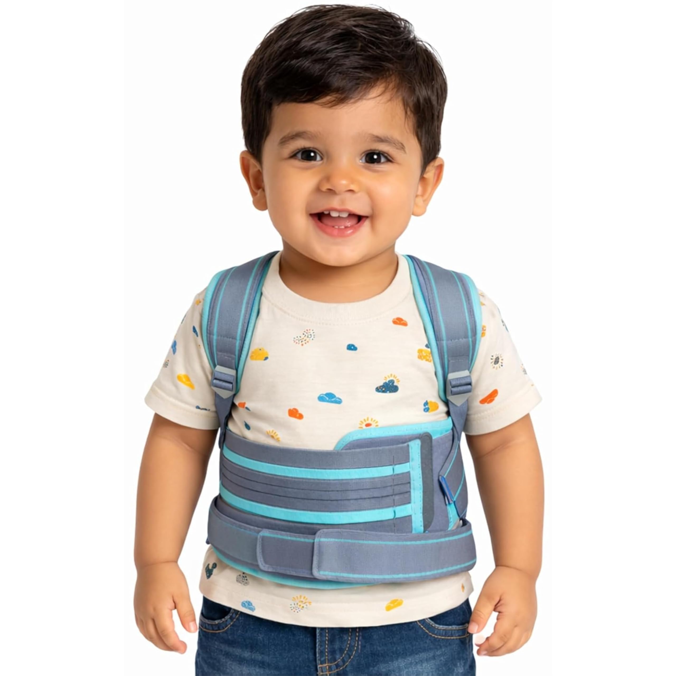 Taylor Brace for Kids (2–6Yrs) – Adjustable Posture Corrector & Lumbar Spine Support Belt | Comfortable Orthopedic Back Brace for Children-picture-27