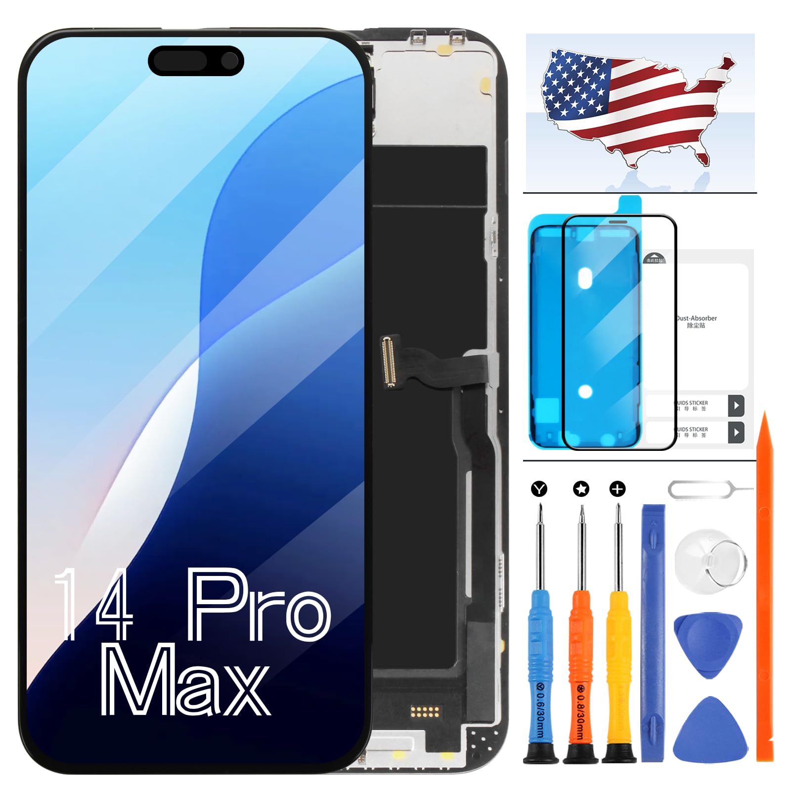 Amazon.com: TFT Screen for iPhone 14 Pro MAX Screen Replacement