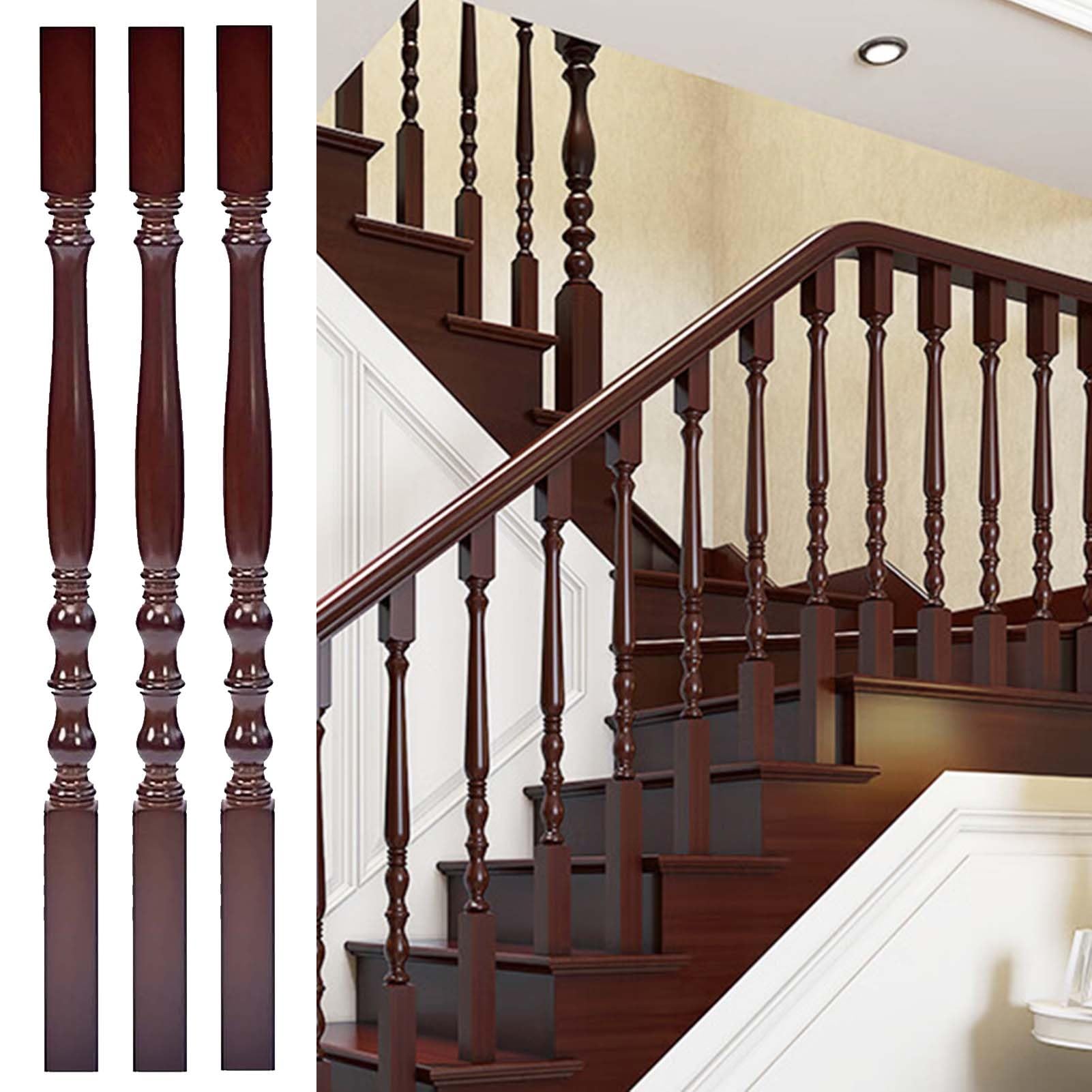 Stair spindles, Stair Spindles Classic Wood Baluster Spindle for Remodeling